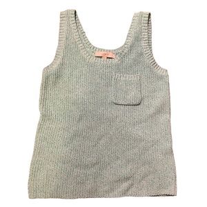 Loft Green Sweater Tank Top | Women’s M